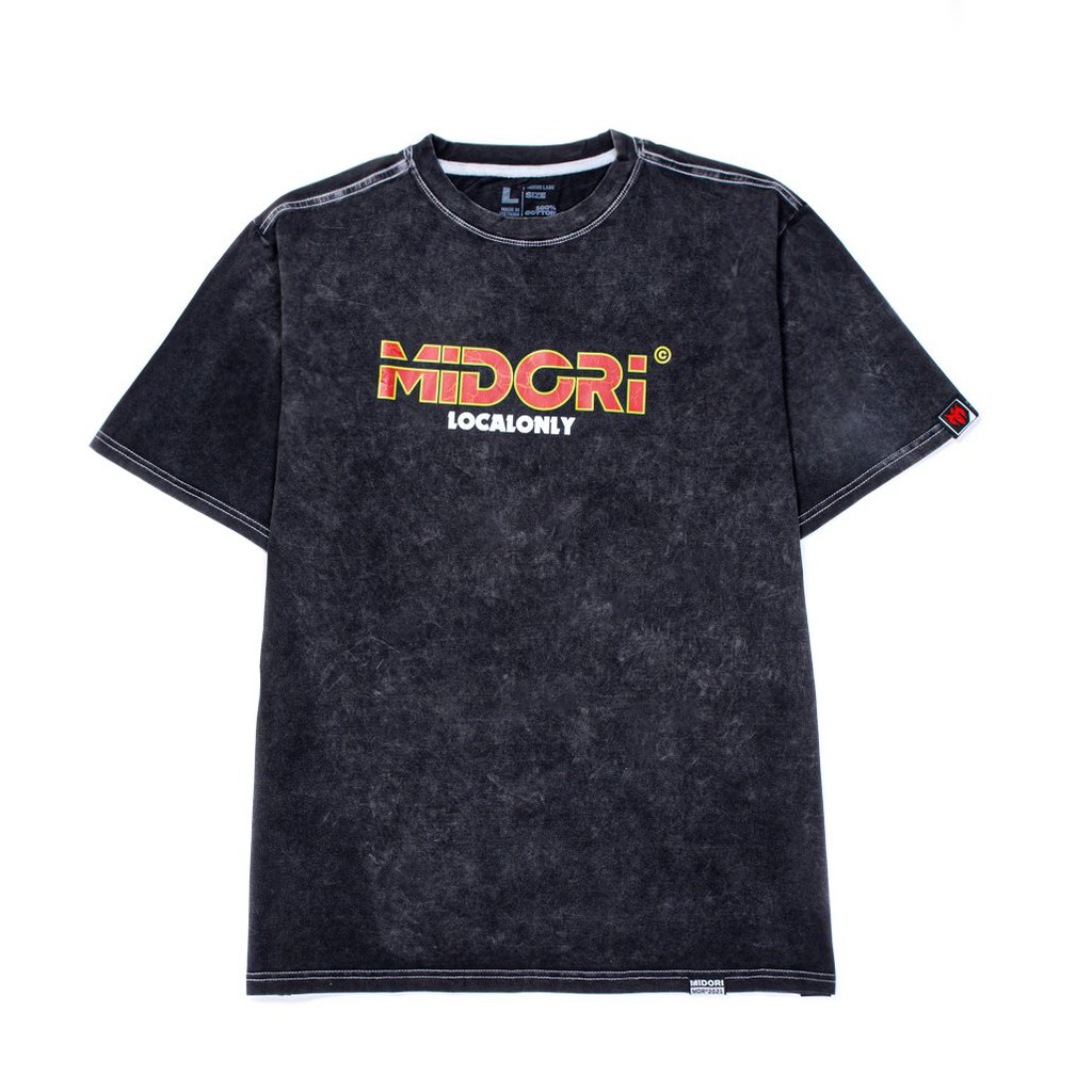 Áo thun form rộng tay lỡ Unisex Phông Nam Nữ Wash Cao Cấp Local Brand Mi Midori