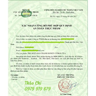 Mật Ong Chanh Nội Địa Hàn Quốc