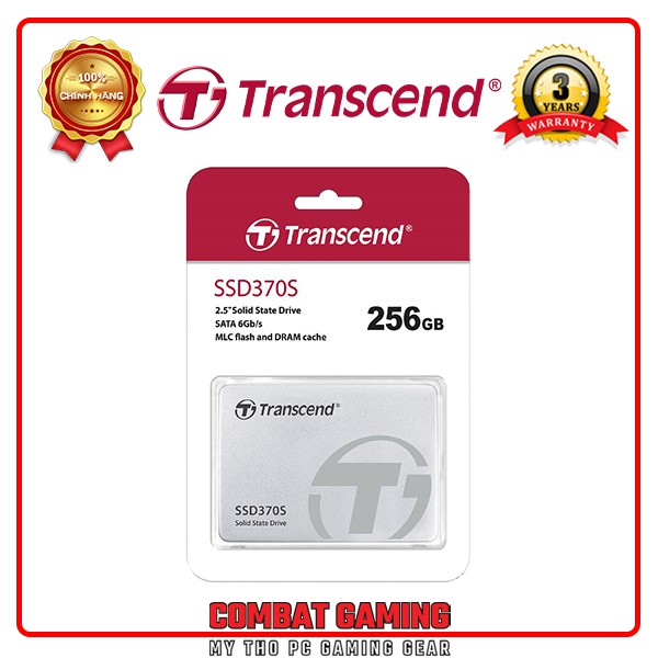 Ổ Cứng SSD TRANSCEND 370S 256GB 2.5" SATA3 Chip MLC Chuyên Server