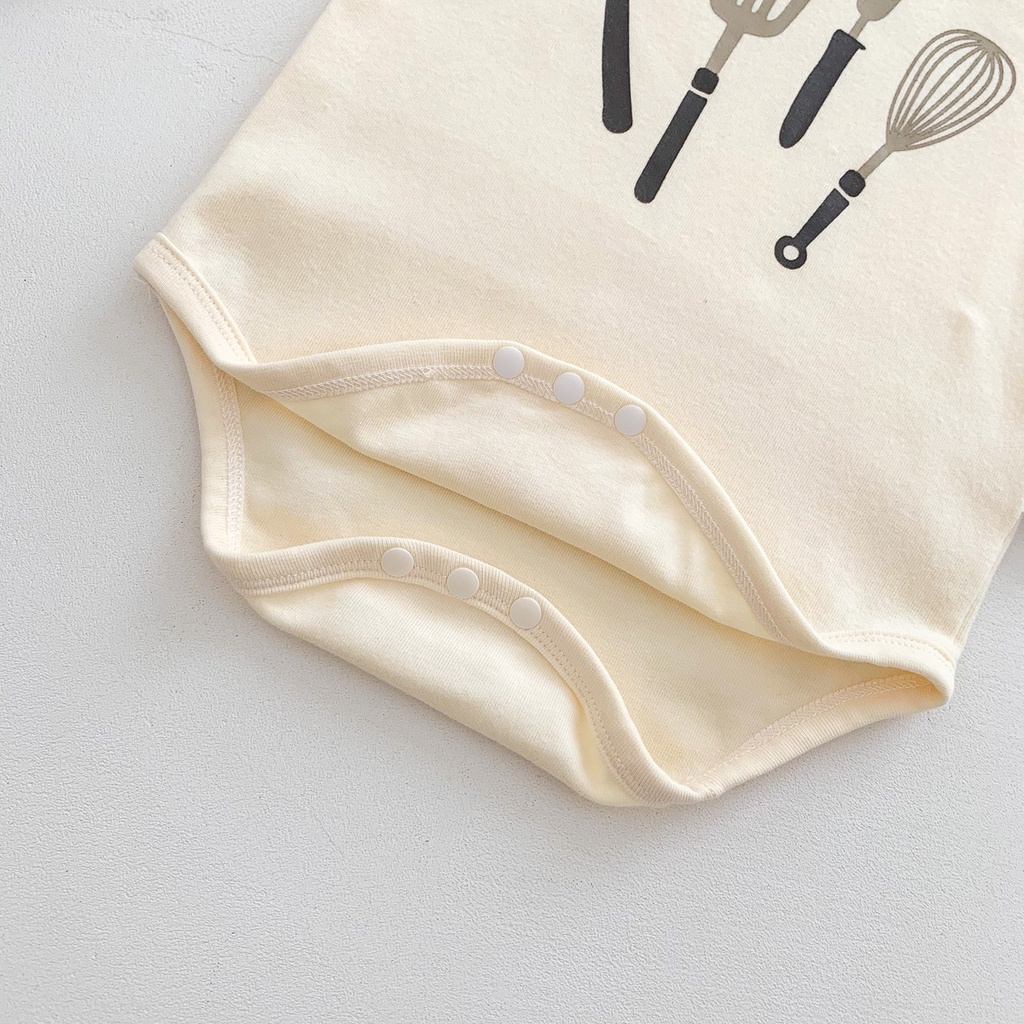 Jumpsuit DàI Tay In HoạT HìNh + Mũ Dễ Thương Cho Bé GáI