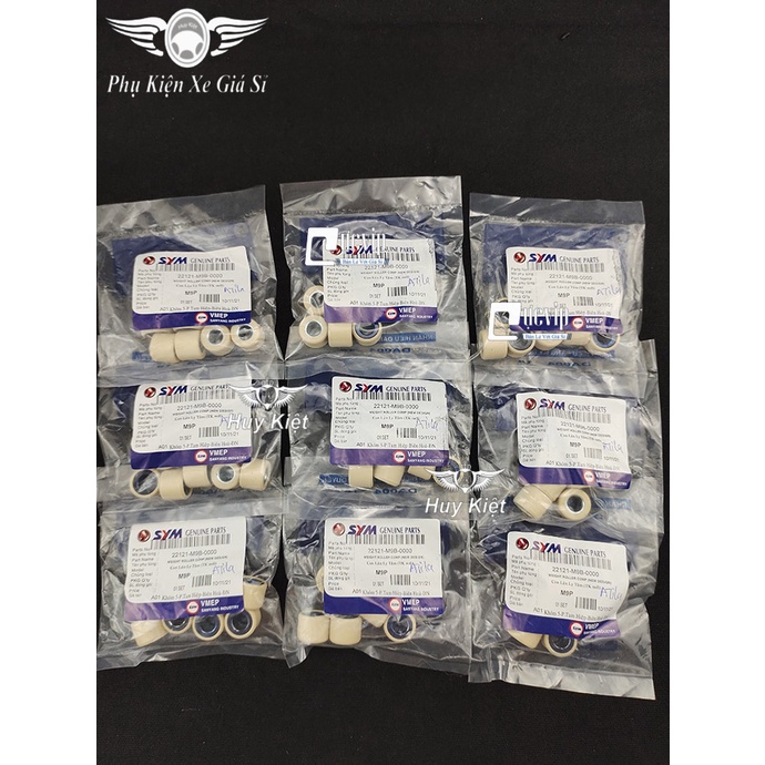 [Rẻ Vô Địch] Bộ 6 Bi Nồi Xe SYM Attila Hàng Cao Cấp 4883