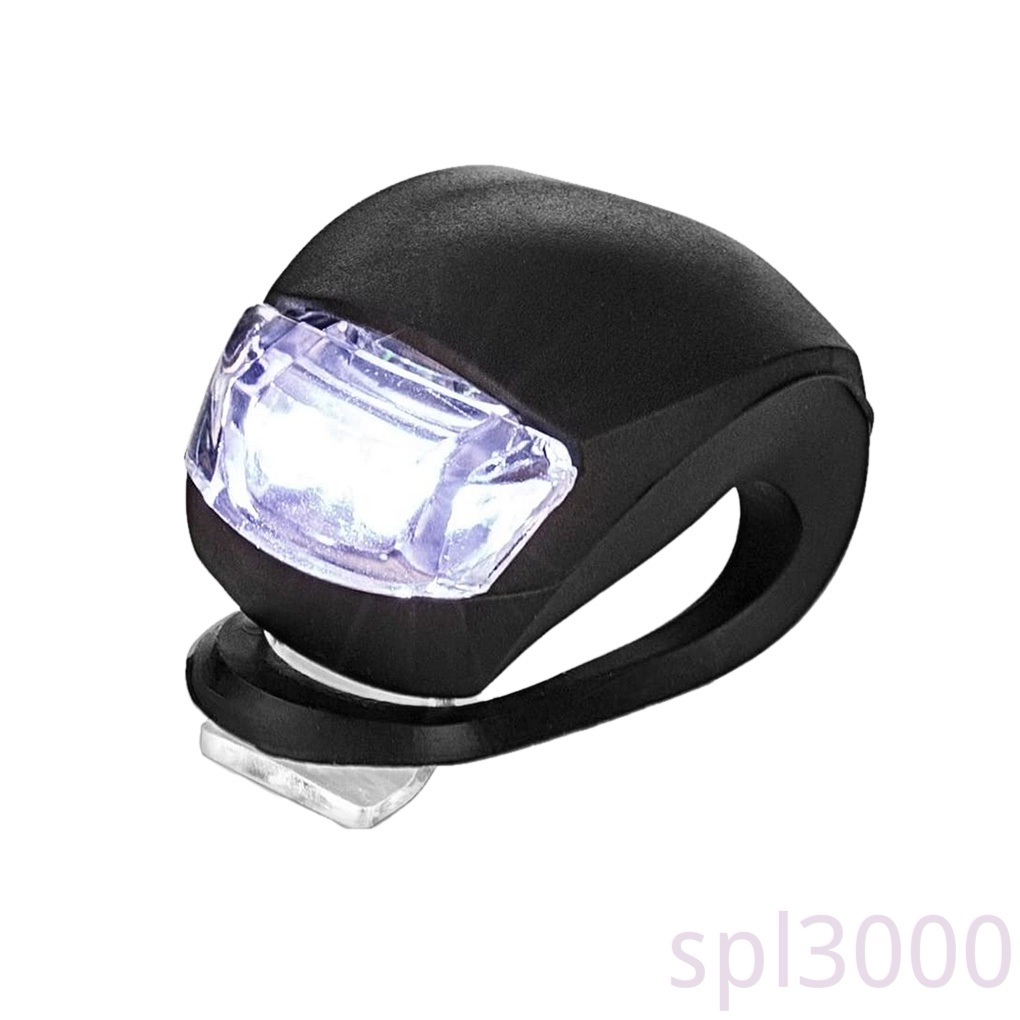 Bộ 2 đèn LED silicone chống thấm nước cho xe đạp