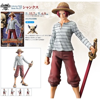 Mô hình One Piece chính hãng - Shanks - DXF The Grandline vol.0