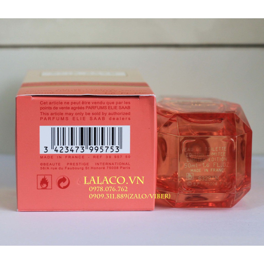 [ Sale xấu hộp ] Nước hoa Elie Saab Le Parfum Resort Collection 50ml