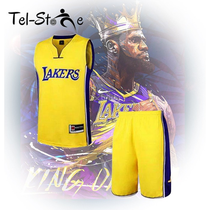 [Đồng phục bóng rổ] CLB Lakers (vàng)