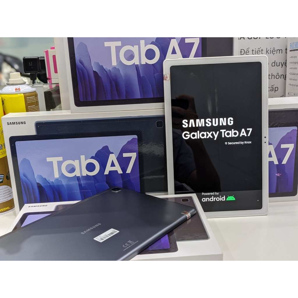 Máy Tính Bảng Samsung Galaxy Tab A7 10.4'' 2020 New Fullbox /  Pin trâu / 4 Loa Âm Thanh vòm  Tại Playmobile