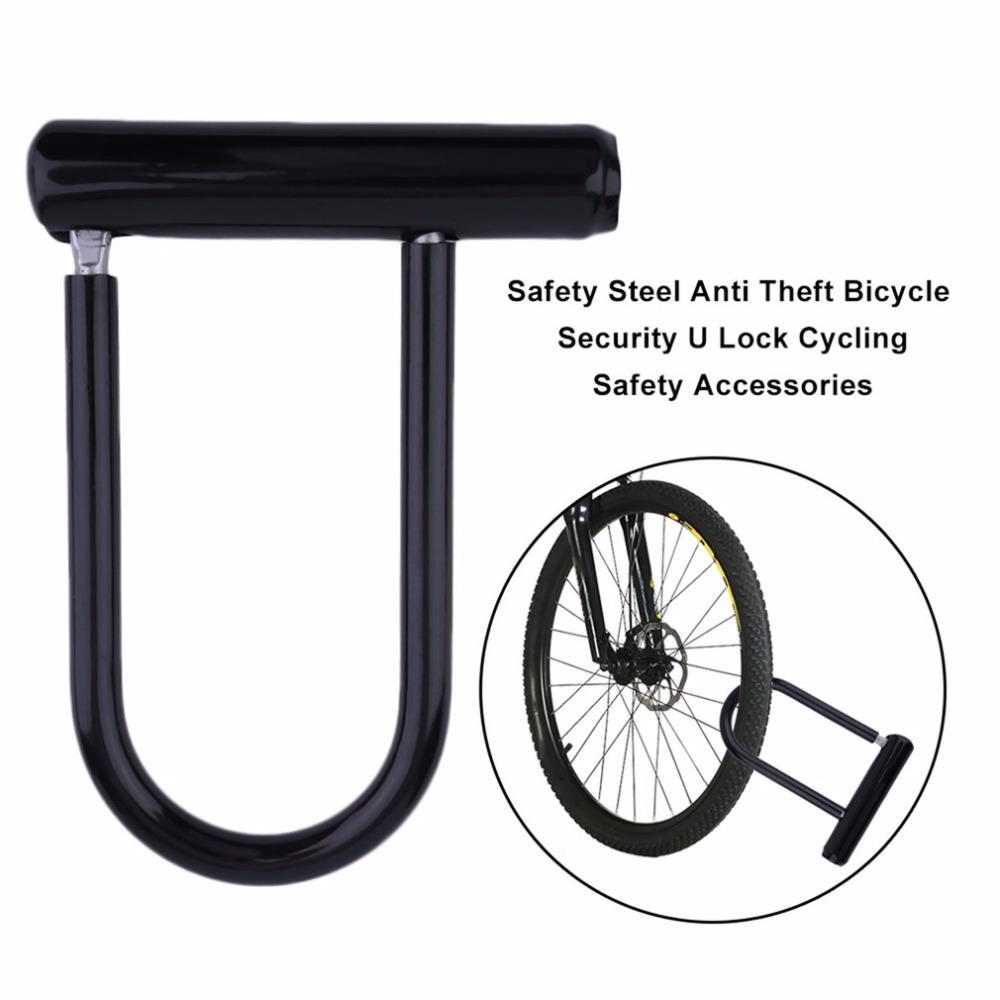 CHINK Universal Bike Bicycle Motorcycle Steel Anti Theft Perfect Strong Security U Lock Cycling Safety Accessory With Mounting Bracket Key