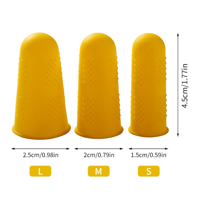 Vỏ Bọc Bảo Vệ Ngón Tay Bằng Silicone Chống Trượt Chịu Nhiệt Cao Tiện Dụng