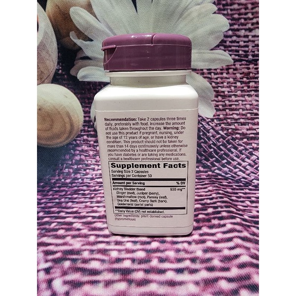 HỖ TRỢ THẬN, BÀNG QUANG KIDNEY BLADDER 930MG NATURE'S WAY