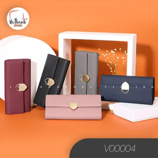 ( SẴN ) Ví Forever Young Da PU Nữ Dáng Dài Cầm Tay Tiện Lợi Dự Tiệc Sang Chảnh V00004