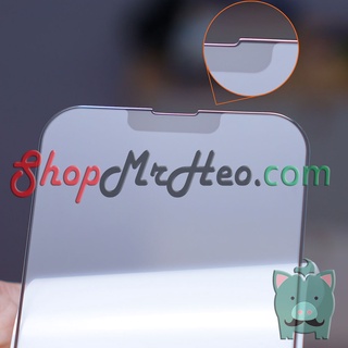 Dán kính cường lực nhám full màn hình iphone 13 - iphone 13 mini - 13 pro - iphone 13 pro max - ip 12 pro max