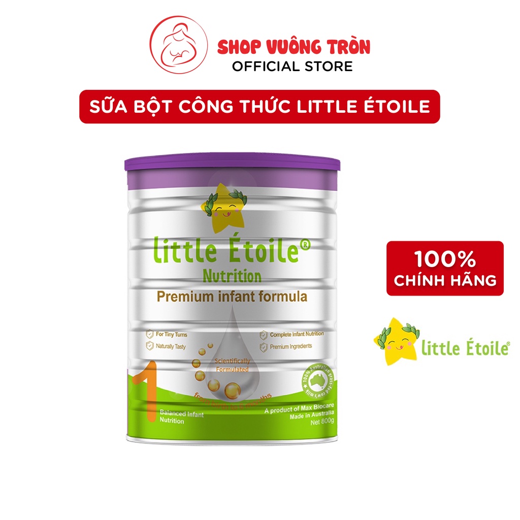 Sữa Bột Công Thức Little Étoile Số 1- 2- 3 Từ Sữa Bò Úc, Bổ Sung Sinh Dưỡng Cho Trẻ Phát Triển Toàn Diện 800g
