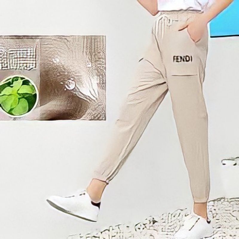 Quần kaki Fendi