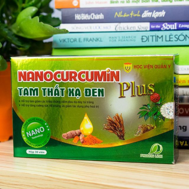 Nano Curcumin Tam Thất Xạ Đen Plus Học Viện Quân Y