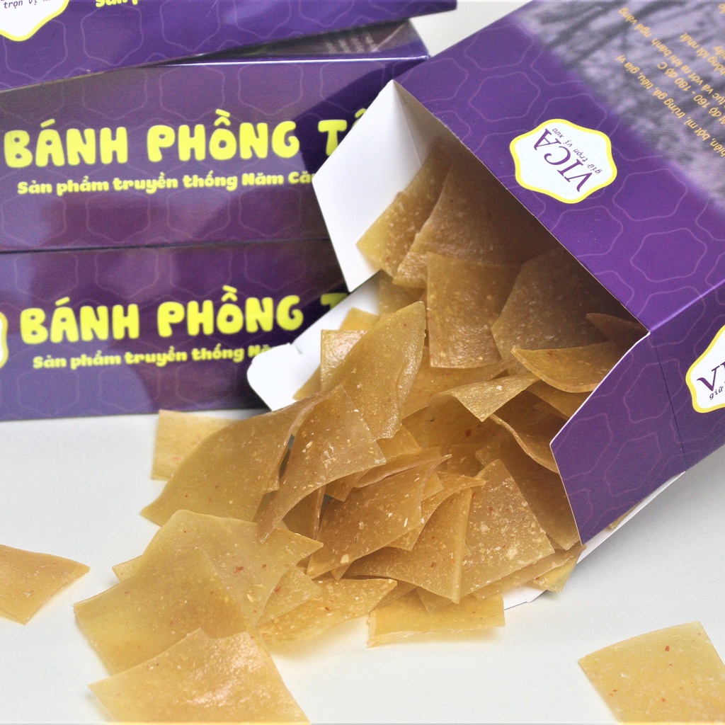 Bánh phồng tôm truyền thống đặc sản Cà Mau VICA 35% tôm