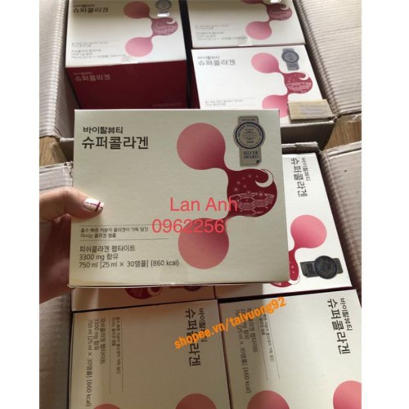 Nước uống đẹp da VB collagen Vital Beauty hộp 30 ống | Thế Giới Skin Care