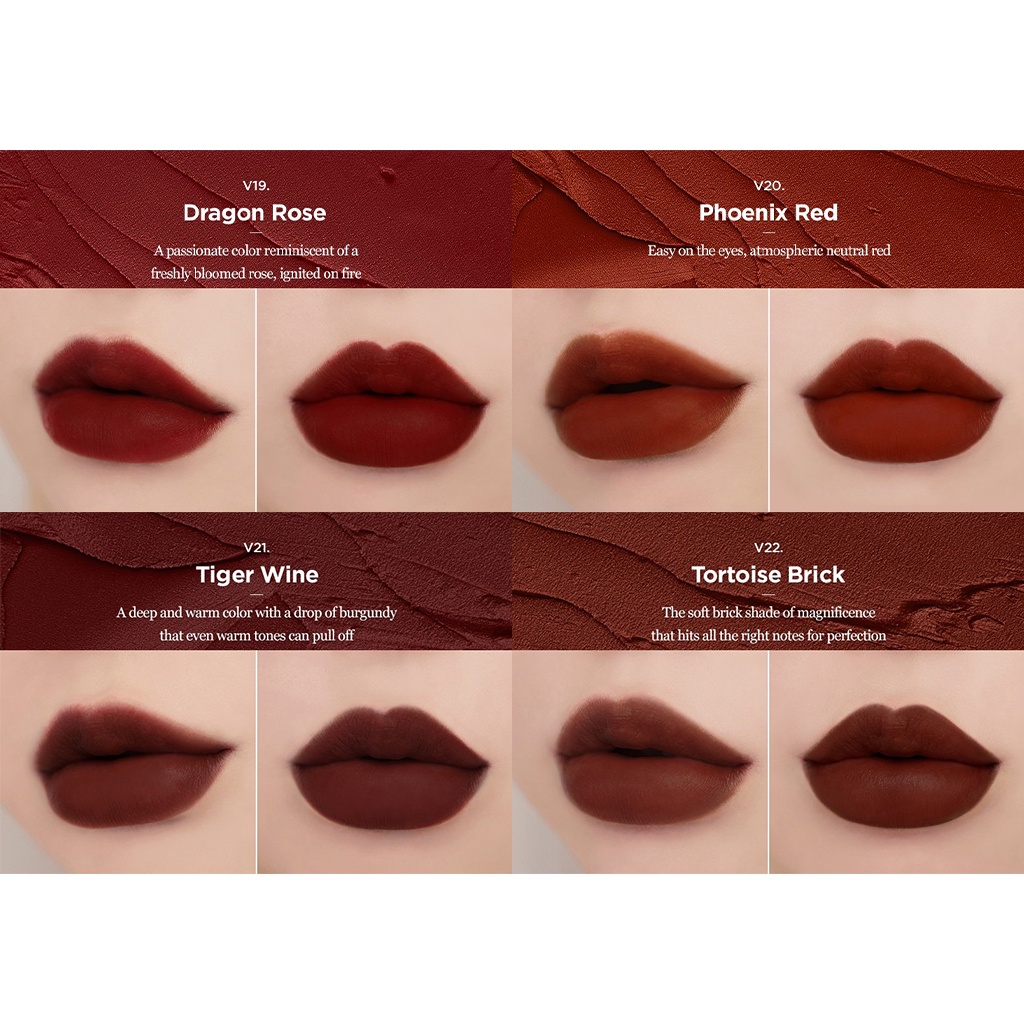 [Hàng mới về] Son Kem Mịn Như Nhung Heritage 4 Màu Thời Trang | BigBuy360 - bigbuy360.vn