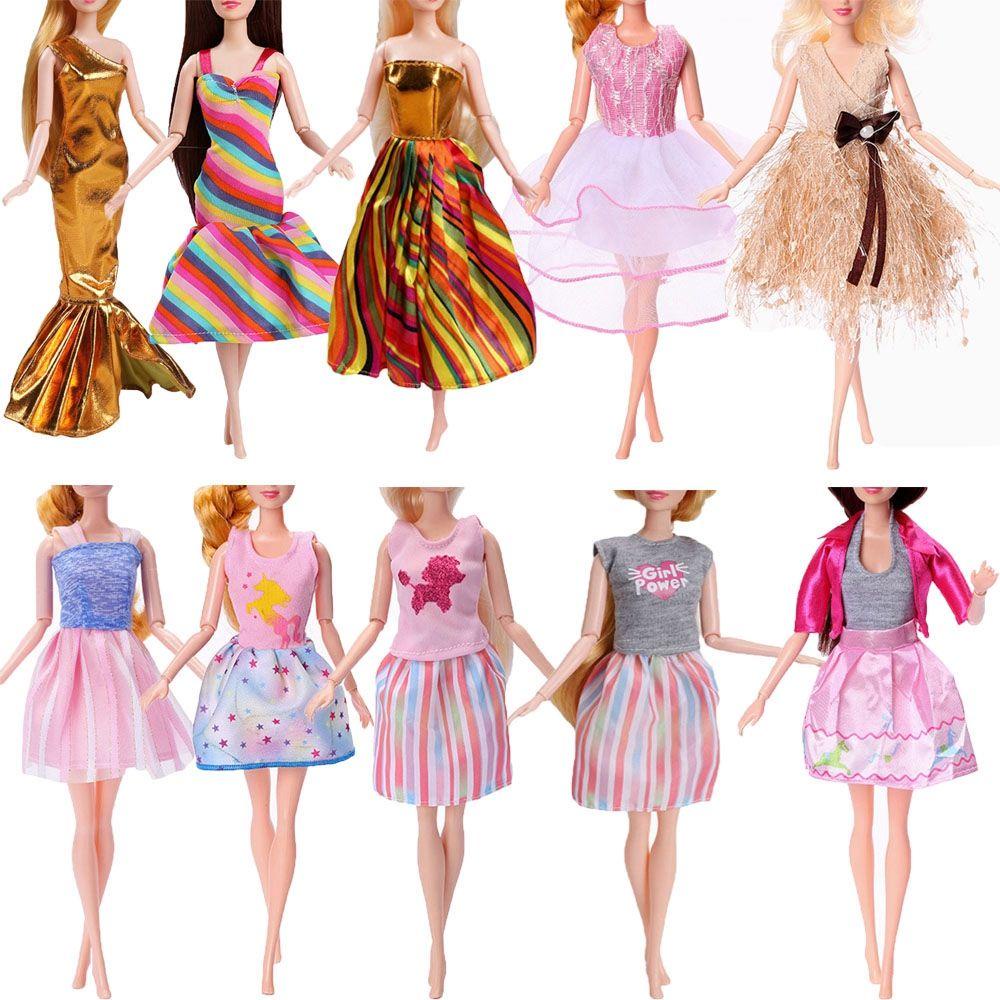 Đầm Búp Bê 30cm Làm Quà Tặng Cho Bé Gái DIY