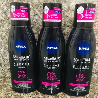 (CHAI TO 200ml)Nước tẩy trang chuyên nghiệp Nivea MicellAir Skin Breathe HÀNG CHUẨN GIÁ TỐT