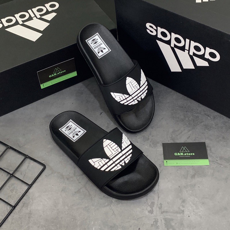 Dép BLACK nam nữ thời trang quai ngang HOTTREND