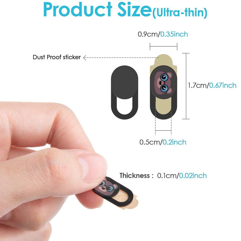 Miếng Dán Webcam Siêu Mỏng Bảo Vệ Riêng Tư Cho Laptop / Điện Thoại | BigBuy360 - bigbuy360.vn