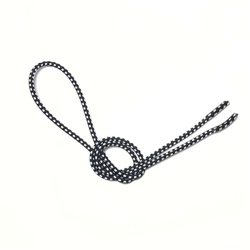 4 sợi 65cm - dây dù thun 3,5mm co giản 100% hàng xuất khẩu đẹp, chắc chắn dùng trong thời trang, dây giày, treo balo