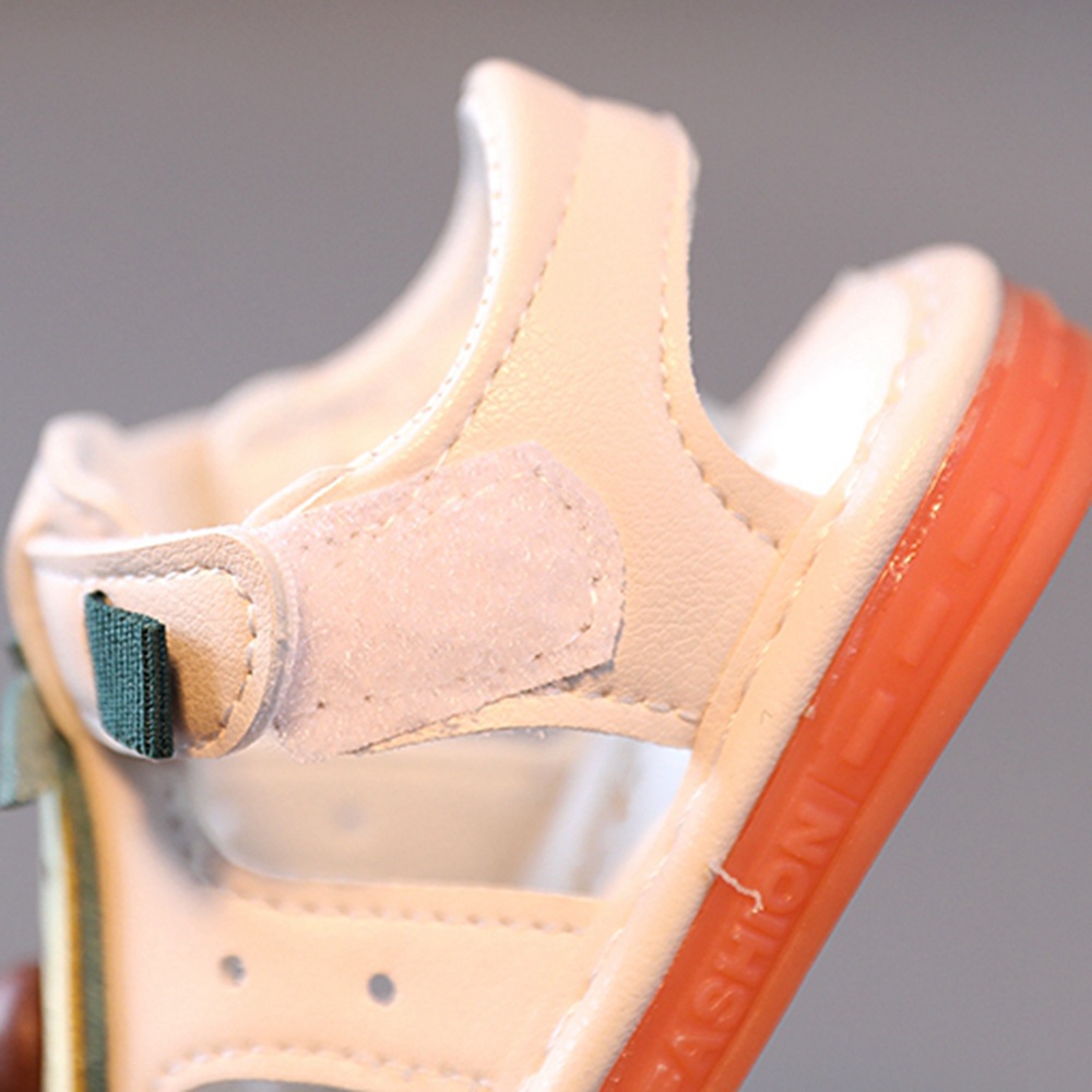 Giày sandal họa tiết quả bơ hoạt hình có âm thanh cho bé gái 0-2 tuổi