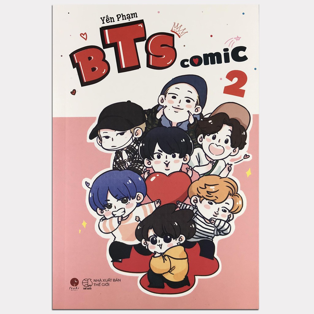 Sách - BTS Comic 2 (Kèm Bookmark, Sticker, postcard)