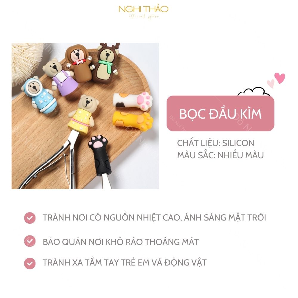 Bọc đầu kìm nhặt da NGHI THẢO