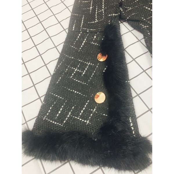 Áo khoác dạ tweed siêu sang chảnh | BigBuy360 - bigbuy360.vn