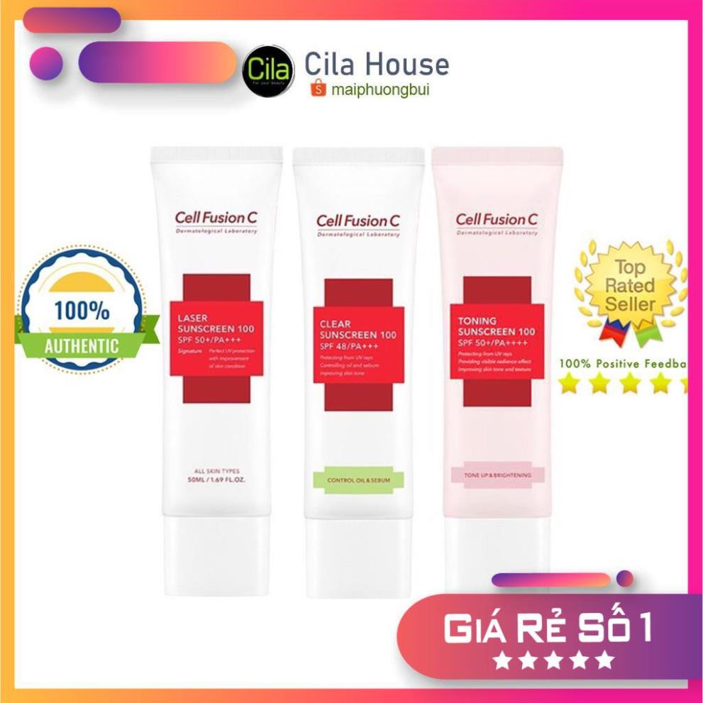 22[CHÍNH HÃNG] - [FREESHIP] - Kem Chống Nắng Cell Fusion C - Cila House | BigBuy360 - bigbuy360.vn