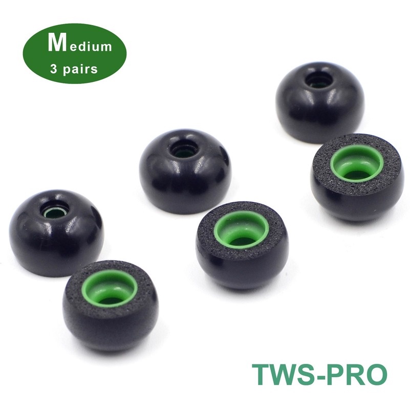 Đầu Mút Xốp Thay Thế Cho Tai Nghe Tws Active Jabra Elite 65t Sony Wf-1000Xm3 Galaxy Buds Plus Buds+ Buds2