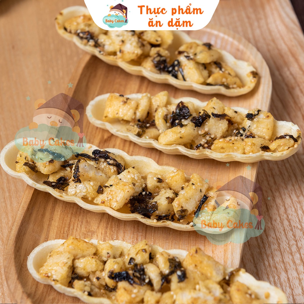 Bánh Ăn Dặm Cho Bé Handmade Snack Rong Biển