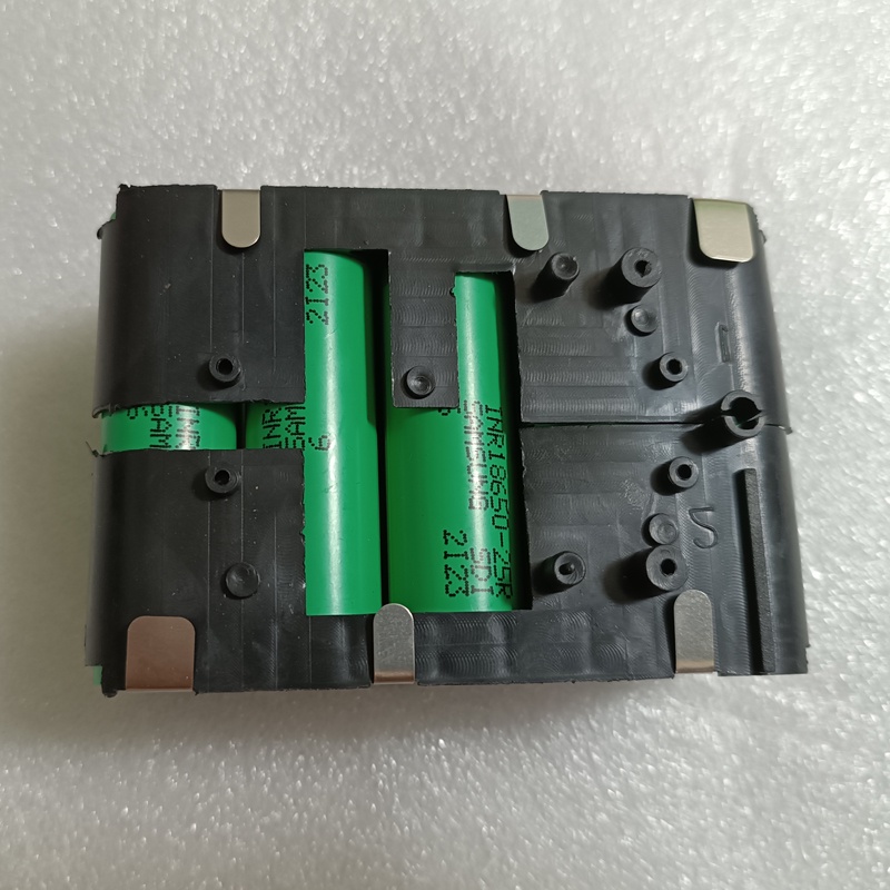 Khối pin Makita 5S2P 18V kèm khung Cell Samsung25R thay thế cho pin makita dung lượng 5Ah xả 45A không mạch