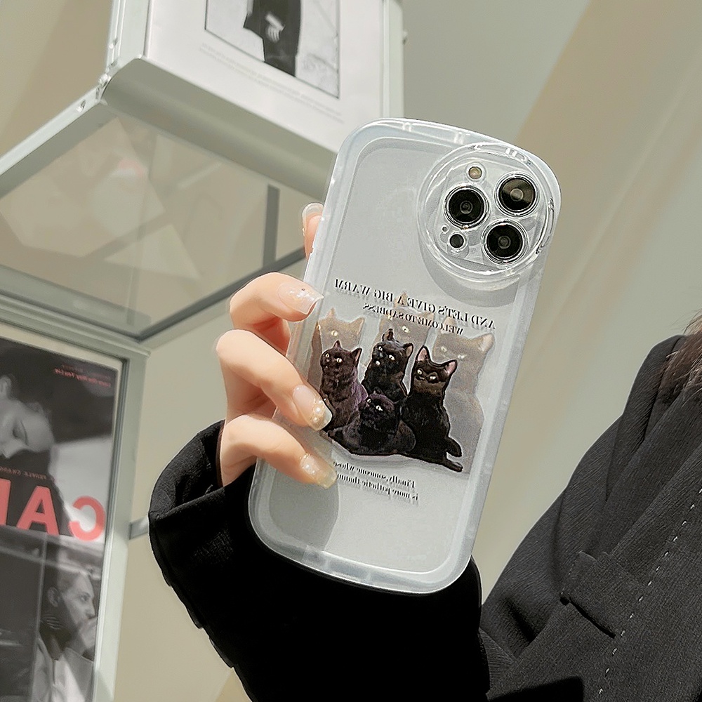 Ốp Điện Thoại Mềm Chống Sốc Hình Động Vật Cho iPhone 13 12 11 Pro Max XS Max X XR 7 8 plus SE 2020 2022