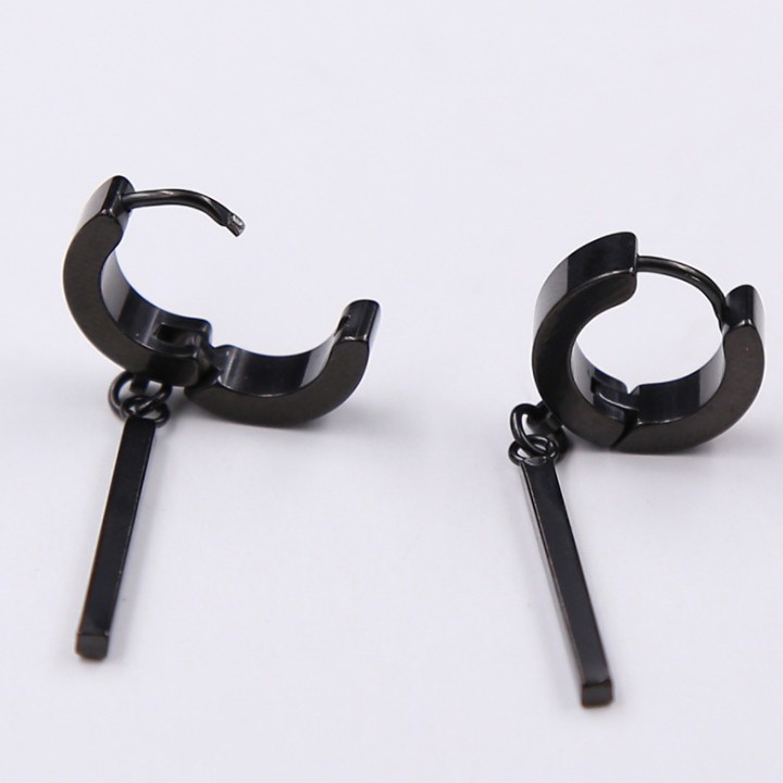 Bông Tai Nam Titan Không Đen TT 1421 - 1 cặp