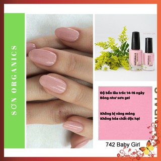 [Sơn Thường Như Sơn Gel] Sơn Móng Tay Màu Hồng Nhạt 15ml ONC Organic Naturals Collection