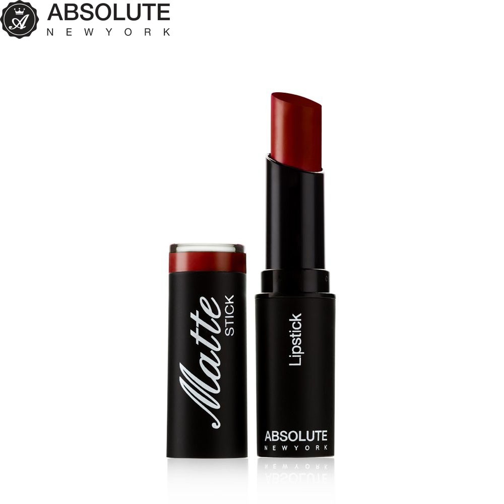 Son thỏi lì Absolute NewYork Matte Lipstick NFA 70 - Đỏ đất ánh tím 4g