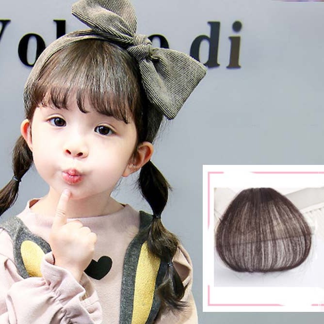 Mái ngang mỏng (tóc thật 100%) cho bé yêu