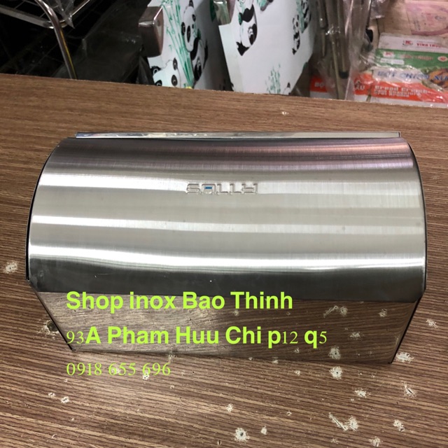 Hộp đựng giấy vệ sinh inox 304