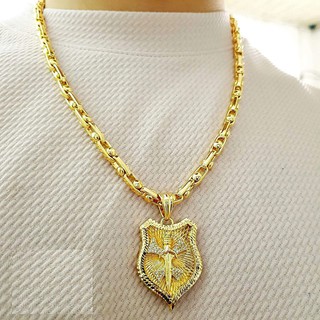 Dây chuyền mặt mạ vàng
