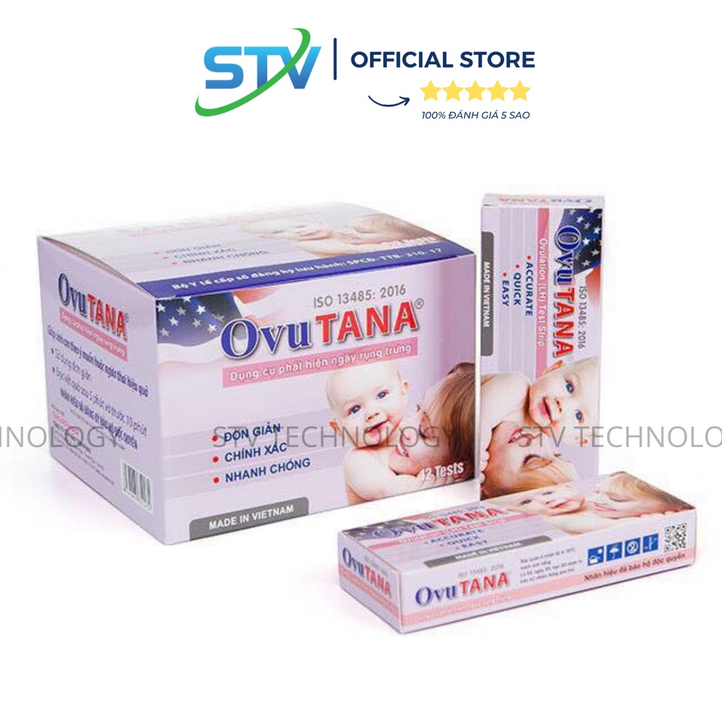 Que Thử Rụng Trứng Ovutana Tanaphar 2 Vạch Chính Xác Test Thử Thai Hai Vạch Sớm Nhanh Chóng