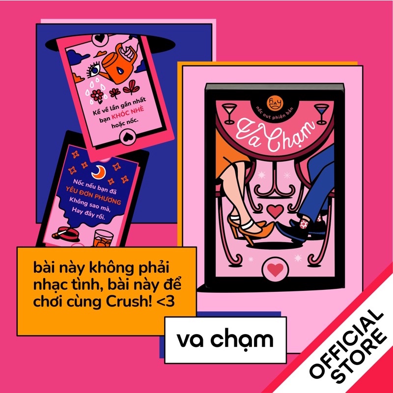 Bộ bài “Va Chạm” - Drinking game hot trend không thể thiếu trong buổi đi chơi của các cặp đôi | HAY Gourmet