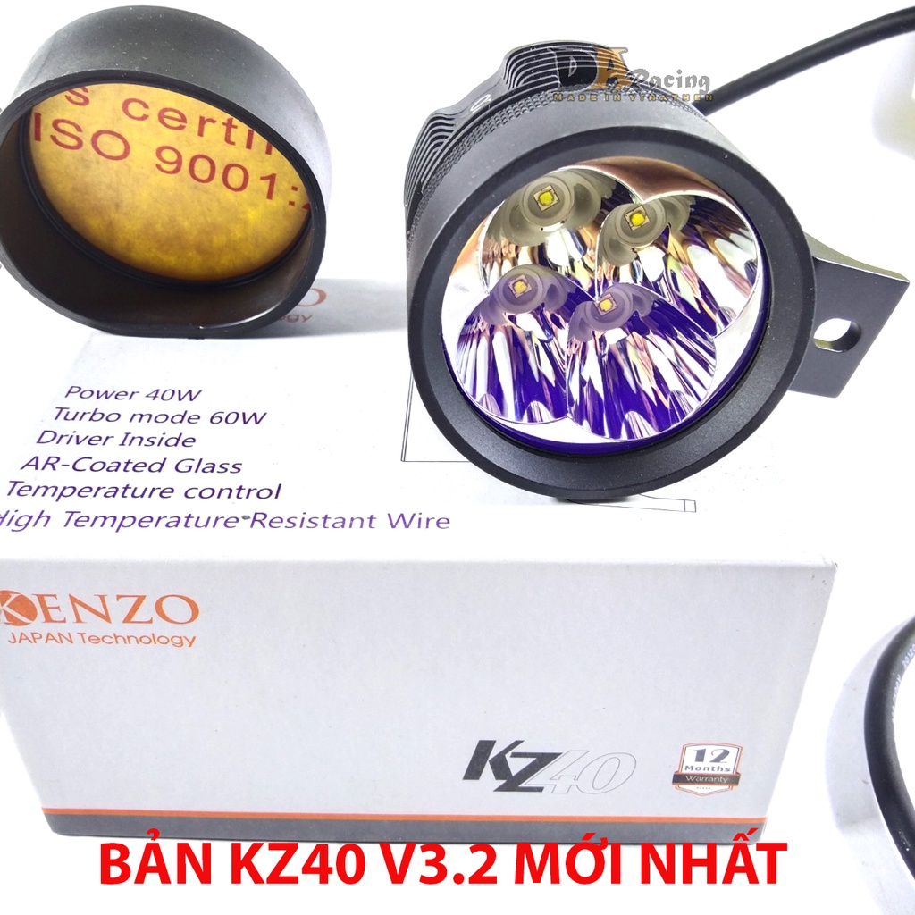 Đèn Trợ Sáng Kenzo KZ40 V3.2 60W Chính Hãng