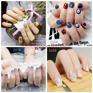 Set 24 móng tay giả 20 kiểu tùy chọn