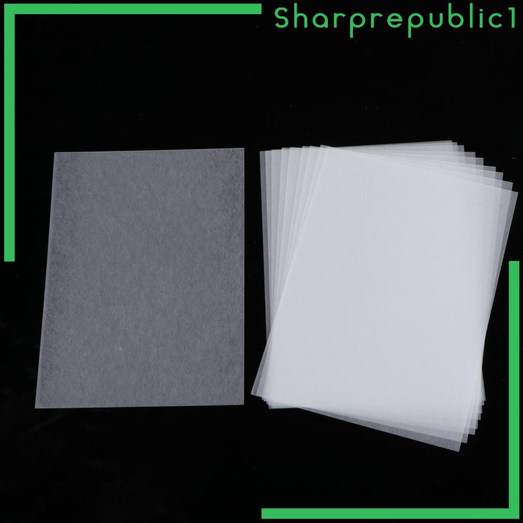 [shpre1] 10 Pieces of Clear Shrink Wrap Sheets of Shrink Wrap Paper for DIY Crafts