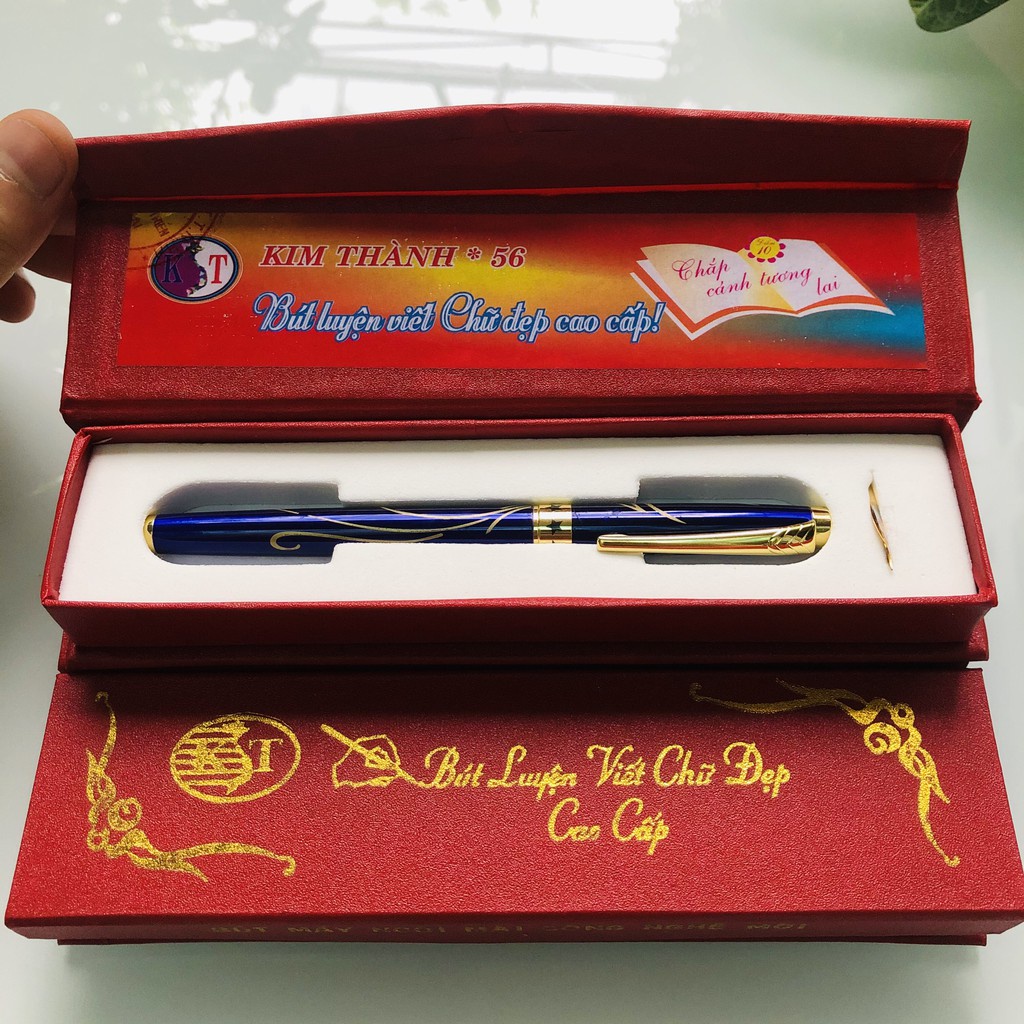 Bút máy Kim Thành 56 cao cấp-bút luyện viết chữ đẹp,chính hãng