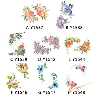 Decal dán tủ lạnh hình bông hoa