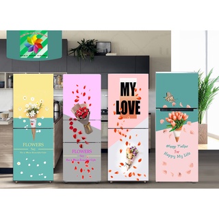 Decal dán trang trí tủ lạnh cao cấp cho căn bếp thêm tươi sáng - sang trọng