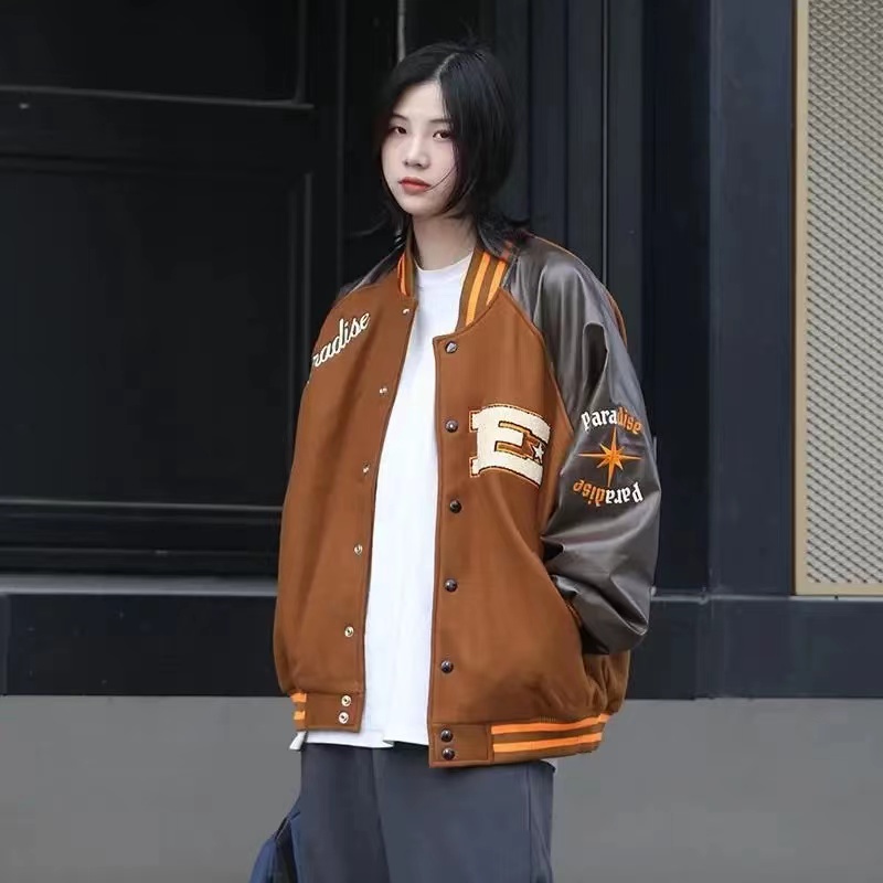 Áo Khoác Nam Bóng Chày oversize  Fashion Vintage Áo Khoác Bomber Bữ Bigsize Unisex Bomber Jacket